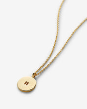 Pause Necklace Gold