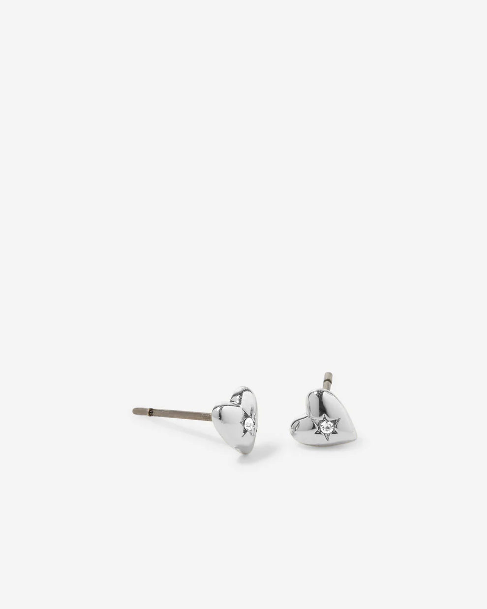 Always In My Heart Earrings Silver