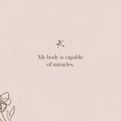 Pregnancy After Loss Affirmation Cards