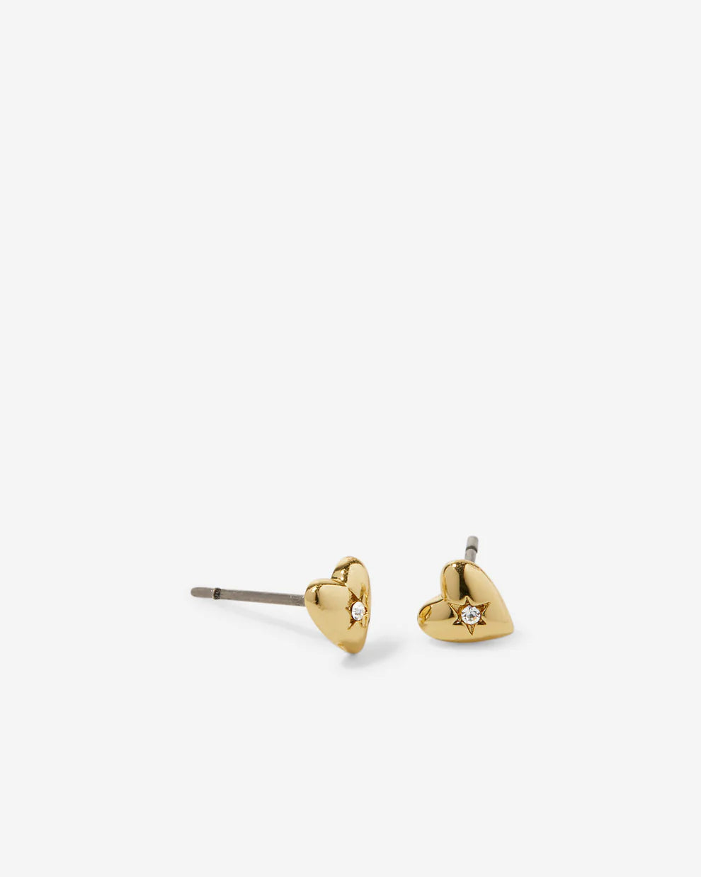 Always In My Heart Earrings Gold