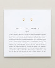 Beautifully Broken Stud Earrings Gold